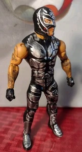Rey Misterio/ Terminator Génesis AAA. Custom Figure Elite in Black and Silver  - Picture 1 of 12