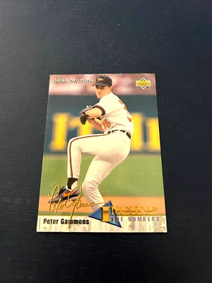 1993 Upper Deck Baseball Mike Mussina Inside the Numbers #463 HOF Set Break NM - Image 1 of 2