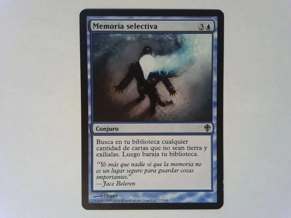 Memoria Selectiva Selective Memory	 Worldwake Spanish - Magic the Gathering Blue - Image 1 of 2