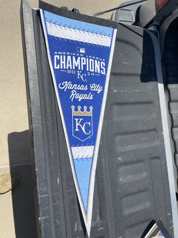 MLB Kansas City Royals Vintage Circa AL Champions Pennant Cover
