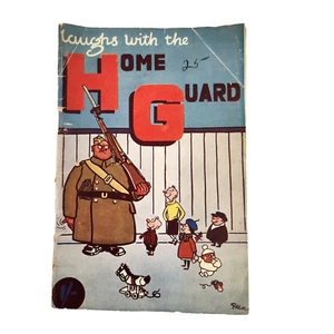 Laughs with the Home Guard June 1942 S. Evelyn Thomas Guiles Cartoons Book - Picture 1 of 11