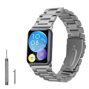 Cinturino Acciaio Inox per Huawei Watch Fit 2 con Fibbia  - Zdjęcie 1 z 8