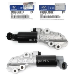 Genuine Oil Control Valve Exhaust Left Right 2EA For Genesis Sonata Veracruz - Picture 1 of 11