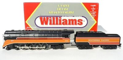 Exceptional Williams O gauge 1/48 GS4  Dayliner Locomotive train 4-8-4 w/ tender - Image 1 of 4