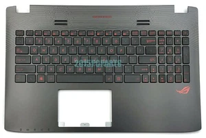 New Asus G552V G552VW G552VX Palmrest Top Case Cover & Backlit Keyboard US - Afbeelding 1 van 4