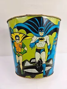 Vintage 1966 Batman & Robin Mülleimer - Bild 1 von 7