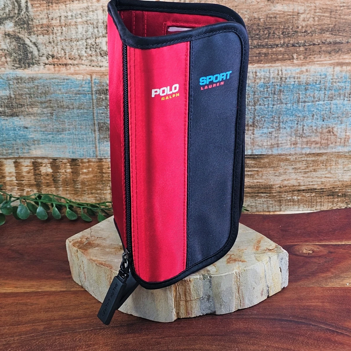 90s POLO SPORT Spellout Wallet 希少　財布 Vintage 90s Polo Sport Ralph Lauren Spellout Nylon Wallet Trifold