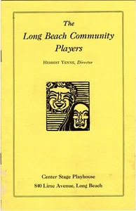 Long Beach Community Players Program Playbill 1944 Fighting Littles - Imagen 1 de 4