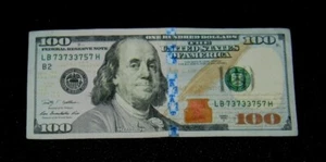 2009 A 100 $ AUSGEFALLENE SERIENNUMMER 97,5 % SEHR COOL INDEX BEWERTET LB 73733757 H - Bild 1 von 2