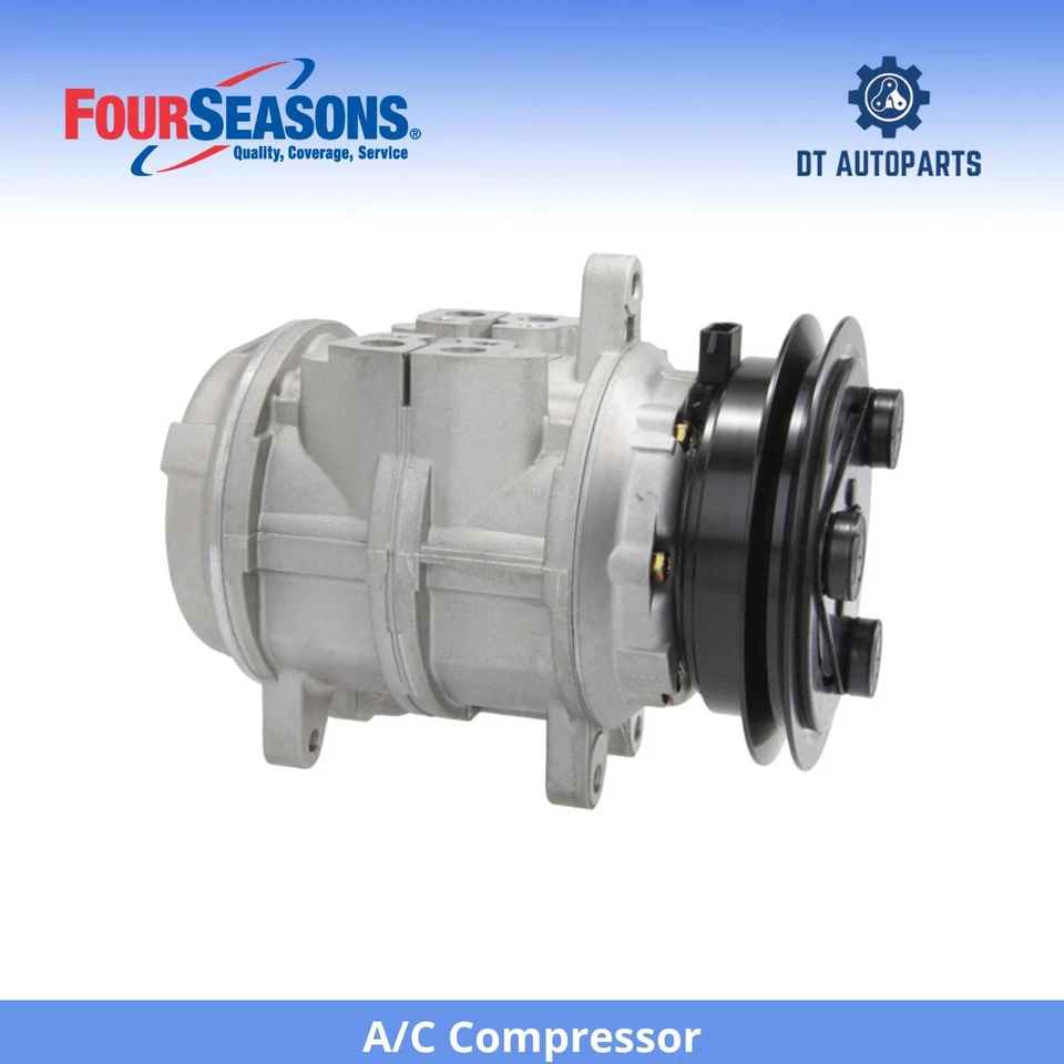 Compresor de aire acondicionado para Ford F-250 1982-1987 4 estaciones 1983 1984 1985 1986 Foto 1 de 4