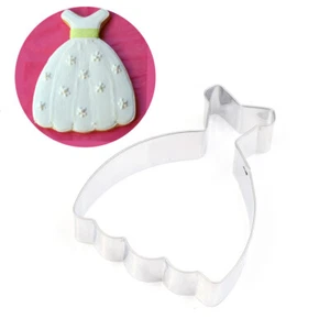 Kreative Rock Kleid Form Cookie Cutter Edelstahl Keks Obst Kuchen Form Küche - Bild 1 von 11