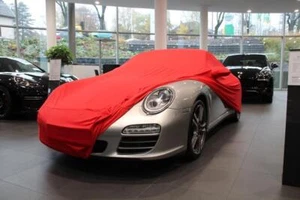 Movendi Schutzdecke Car-Cover Indoor Satin Red für Porsche 996 / 997 - Picture 1 of 4