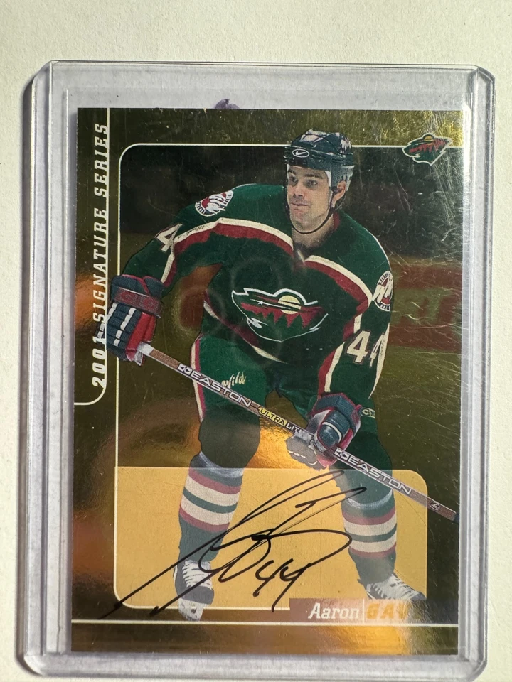 K308,159 - 2000-01 BAP Signature Series Autographs #185 Aaron Gavey Auto - Image 1 of 1