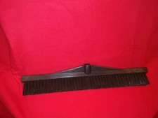 092918 Malish Carpet Nap Brush Nylon Hard Plastic Black Bristles 1.75" Trim 18"