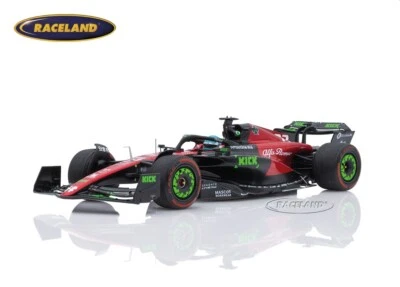 Alfa Romeo C43 Ferrari F1 Kick GP Belgien Spa 2023 Valtteri Bottas, Spark 1:18 - Bild 1 von 4