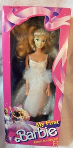 Muñeca Barbie Mattel My First 1988 ~ Bailarina Superstar fácil de vestir #1280 - Imagen 1 de 7