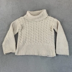 Sleeping on Snow Sweater Medium Ivory Chunky Eyelash Knit Anthropologie - Picture 1 of 16