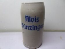 1 L Bierkrug Maßkrug Brauerei Alois Günzinger