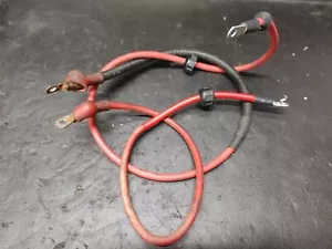 Sea Doo XP Rotax 657 OEM Battery Starter Cables Wire Lead SP SPX GTX GTS SPI - Foto 1 di 3