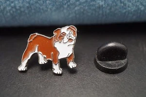 BULLDOGGE Hund Metall Krawatte Tac Hut Pin - Bild 1 von 8