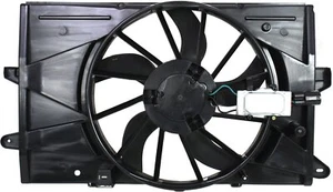 Radiator Fan Shroud Assembly with Control Module for Ford Taurus 2008-2012, - Picture 1 of 7