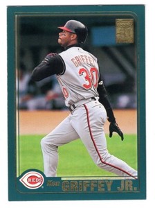 2001 Topps 50 Years Ken Griffey Jr. #593 Cincinnati Baseball Card
