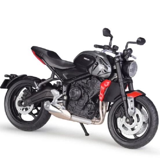 Welly 1:12 2021 Triumph Trident 660 Motorrad Modell OVP - Bild 1 von 4