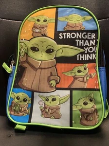 Mochila Star Wars Mandalorian Grogu para niños pequeños bebé Yoda Bioworld - Imagen 1 de 2