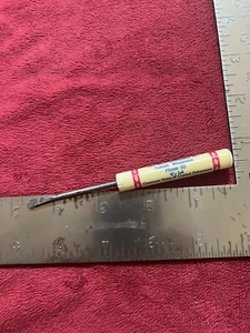 Vintage Advertising Screwdriver, Citizen’s Loan Finance in Tomah, WI.  Phone 50! - Picture 1 of 5