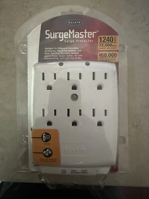 Belkin 6-Outlet Wall Mount Surge Protector - Image 1 of 2