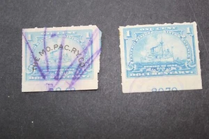 US R163 ACORAZADO 2 - NÚMERO DE PLACA DIFERENTE USO INDIVIDUAL - 1 IS MO PAC RY PRECANCELADO - Imagen 1 de 2