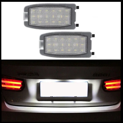 2x Matrícula LED Iluminación Volvo S60 00-03 / V70 II 00-03 / XC70 I 00-03 - Imagen 1 de 4