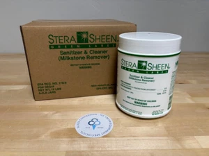 Stera Sheen Sanitizer, 4 x 4lb Jars, Ice Cream & Frozen Drink Machine Cleaner - Picture 1 of 2