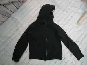 Polo Ralph Lauren Boy’s Black Full Zip Hoodie Cotton Blend Size 5 - Picture 1 of 5