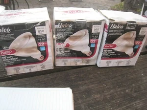 3 Halco ProLED Dimmable Warm White Bulb Med Base (2700K) 75W use 16W  950 Lumens - Picture 1 of 8