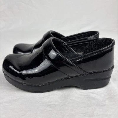 Zuecos para mujer Dansko profesionales de charol de cuero talla EU36 US 5,5 Foto 1 de 4