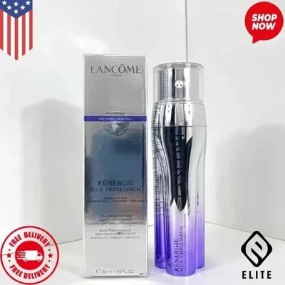 Lancome Renergie H.C.F Triple Serum ANTIENVEJECIMIENTO 1,7 oz/50 ml envío gratuito Foto 1 de 3