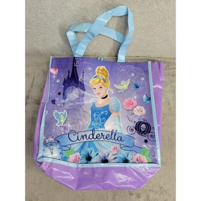 Bolso de Mano Disney Cenicienta Púrpura Reutilizable Bolso de Compras Niños Princesa Grande Foto 1 de 4