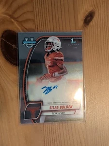 2024 Bowman University Chrome - Silas Bolden #164 Auto (RC) - Bild 1 von 2