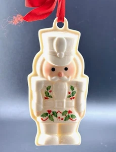 Lenox Schiaccianoci Biscottiera Pressa Decorazione Natalizia Porcellana - Foto 1 di 4