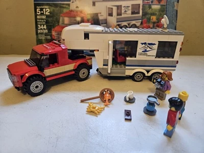 LEGO City 60182 Pickup and Caravan. Assembled.  Appears Complete.  - Image 1 of 4