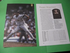 PEDRO MARTINEZ - Baseball Hall of Fame Induction pages From the HOF Almanac - Picture 1 of 3