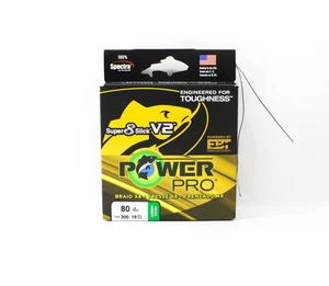 Power Pro Super 8 Slick Version 2 Spectra Line 80lb x 300yds Green (8868) - Picture 1 of 6