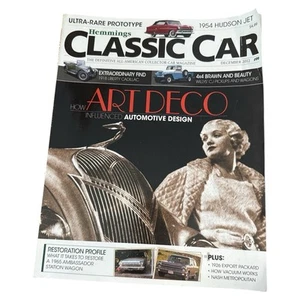 Hemmings Classic Car Magazine Dec 2012 Art Deco Automotive Design Issue #99 - Picture 1 of 7