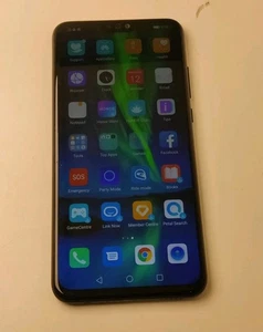 Honor 8X - 64GB - dual sim/screen cracked/Black (Unlocked)#225d - Picture 1 of 5