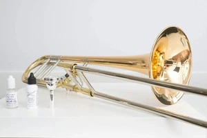 Trombón tenor Eastman ETB426G BB/F diseñado por Shires NUEVO Y EMBALAJE ORIGINAL - Imagen 1 de 22