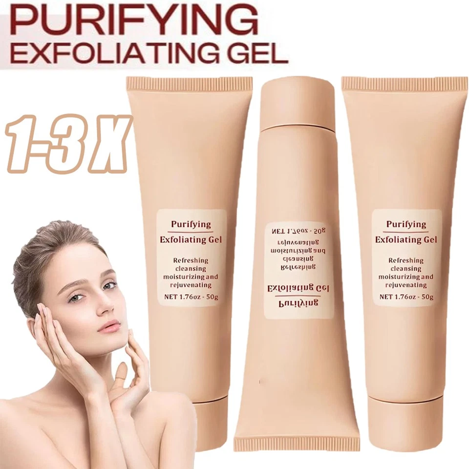 Quarxery Purifying Exfoliating Gel, Purifying Cleansing Cream for Face Body - Image 1 of 4