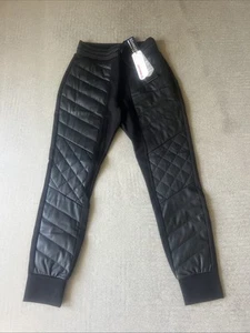 Alp N Rock Womens Vallon 2 Jogger Black Faux Leather Size Medium - Picture 1 of 3