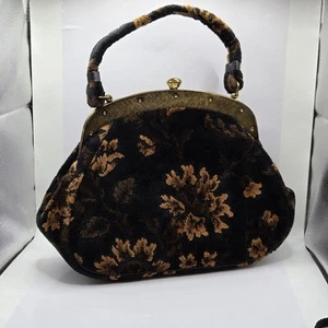 Vintage Verdi Tapestry Carpet Bag Purse Handbag fab late 40’s early 1950s - Picture 1 of 24
