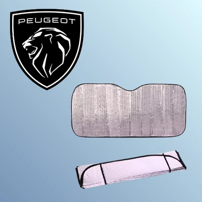 Protector Bloque UV Parabrisas Coche Parasol Delantero Parasol Para Todo Peugeot Foto 1 de 4